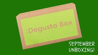 Degustabox Unboxing amp Giveaway  September UK [upl. by Alaaj]