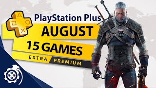 PlayStation Plus Extra amp Premium  August 2024 PS [upl. by Ellehsem]