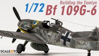 Building The 172 Tamiya Bf 109G6 Scale Model Aircraft [upl. by Beal]