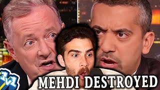 Piers Morgan Debates Mehdi Hasan On Israel  Hasanabi Reacts [upl. by Siblee]