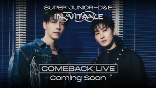 SUPER JUNIORDampE 6th MINI ALBUM INEVITABLE COMEBACK LIVE [upl. by Esirahc]