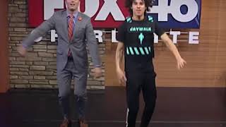 FOX 46 Nick Kosir takes on Show Down Challenge with j4ckson7 [upl. by Yvehc]