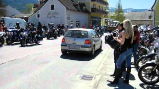 Motorradweihe 2012 in Aigen im Ennstal Austria [upl. by Carlyle]