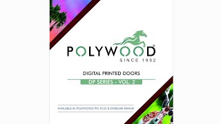 Polywood Digital Printed Doors  PVC Doors  Designer Doors  Egress Doors [upl. by Enohs197]