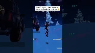 Most overpowerd items in fortnite history 🤯🤯 fortnite history [upl. by Ia387]