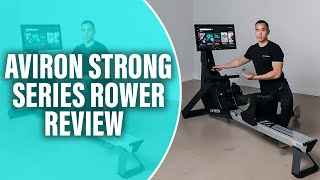 Aviron Strong Series Rower Review Understanding the Aviron Strong Series Rower Expert Analysis [upl. by Ahsircal169]