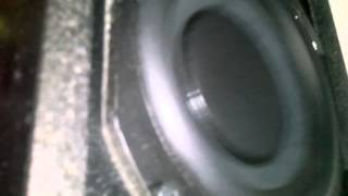 Samsung HTE330 ZF  Bass Test  I Can t Stop [upl. by Kcorb]