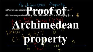 Proof of Archimedean property [upl. by Fayette]