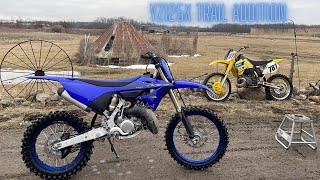 2023 Yamaha ￼YZ125X first ride [upl. by Ijies]