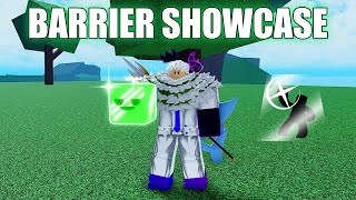 Barrier Fruit Showcase In Blox Fruits [upl. by Oak]