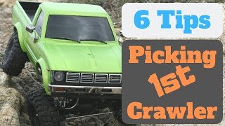 6 TIPS Buying your FIRST RC Rock Crawler  SRR [upl. by Narak]