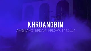 Khruangbin Live at AFAS Amsterdam  Friday 01112024 [upl. by Byrom]