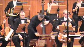 Capuzzi double bass concerto 2nd amp 3rd mov  Božo Paradžik  SWDKO  Sebastian Tewinkel [upl. by Avis]