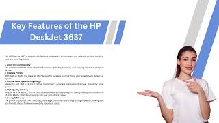 HP DeskJet 3637 Printer A User’s For Guide [upl. by Paxton]