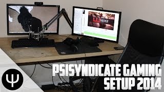 PsiSyndicate Gaming Setup 2014 [upl. by Norling873]