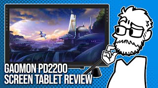 A viable budget alternative to Wacoms Cintiq  GAOMON PD2200 review [upl. by Uehttam107]