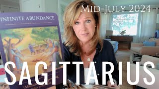 SAGITTARIUS Your Story Will Change The World amp Bring Massive Abundance  Mid July 2024 Zodiac Tarot [upl. by Hpsoj699]