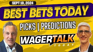 Free Best Bets and Expert Sports Picks  WagerTalk Today  College Football and NFL Picks  919 [upl. by Nylime]