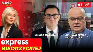 🔴EXPRESS BIEDRZYCKIEJ  MIŁOSZ MOTYKA GEN WALDEMAR SKRZYPCZAK NA ŻYWO [upl. by Aylsworth]