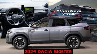 Renault Duster 7Seater Dacia Bigster Revealed  Feature List Explained  India Launch [upl. by Janos]