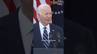 Biden responds to Trump win says Harris has backbone like a ramrod [upl. by Troy]