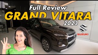 MARUTI GRAND VITARA Better than seltosCreta Breezza FeaturesInteriorsPrice youtube nexa yt [upl. by Kwarteng186]