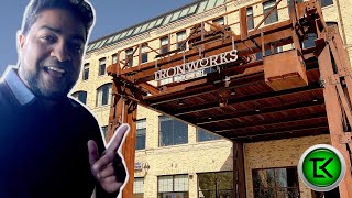 Hotel Tour Ironworks Indy Hotel in Indianapolis Heritage King Rize Provision amenities [upl. by Kenny]