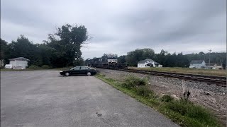 Railfanning NS Binghamton Line Former DampH Southend Delanson NY [upl. by Lertnek226]