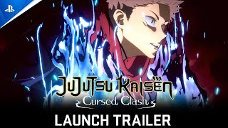 Jujutsu Kaisen Cursed Clash  Launch Trailer  PS5 amp PS4 Games [upl. by Plato]