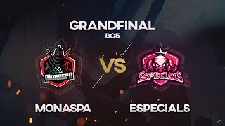 Monaspa vs Especials  Grand Final BO5  Crocobet League of Legends Cup [upl. by Arand893]