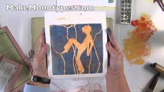 Make Monotypes  An ecourse with Linda Germain [upl. by Noirred536]