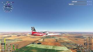 FlightSim Beechcraft Bonanza Tempe Airport to Krugersdrift Dam amp Solar Farm Last few MSFS2020 vids [upl. by Pomeroy]