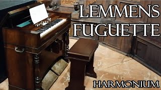 LEMMENS  Fuguette  1858 ALEXANDRE HARMONIUM [upl. by Akirdnwahs267]