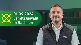 Serviceberater Toni Mentzel zur Landtagswahl 2024 [upl. by Virge370]