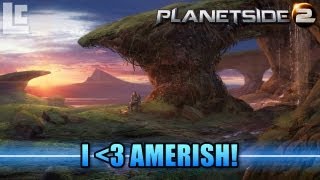 Amerish  The Third Continent Planetside 2 GameplayCommentary [upl. by Atterol]