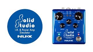 NUX  Solid Studio IR amp Power Amp Simulator [upl. by Arimak]