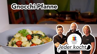 Jeder kocht  Gnocchi Pfanne [upl. by Lustig251]