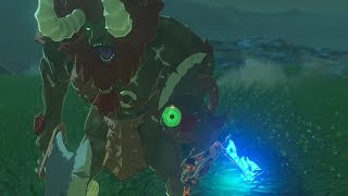 Red Lynel Kill in 5 Seconds  Zelda Breath of the Wild [upl. by Anilos]