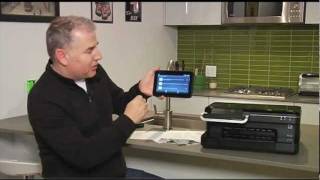 Using Printer Apps on the HP PhotoSmart eStation [upl. by Trescott878]