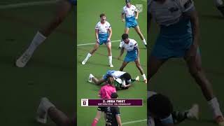 Here are the biggest tackles from the weekend Comment A B or C your favourite big hit 💪 [upl. by Gauntlett]