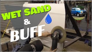 How to Wet Sand and Buff New Paint  Single Stage or BCCC [upl. by Hardigg]