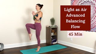 Light As Air Balancing Flow 45 Min  Yoga Infusion [upl. by Genevieve]