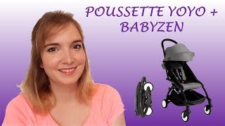 Poussette Yoyo  Babyzen  Revue et avis [upl. by Flinn]