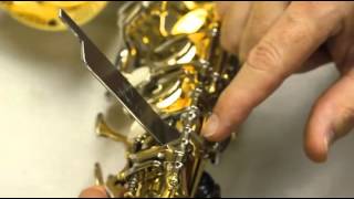 JL SMITH SAX KEY ADJUSTMENT [upl. by Hulburt]