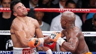 Floyd Mayweather vs Victor Ortiz [upl. by Wolpert513]