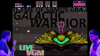 Theme of Samus Aran LIVE full band Super Metroid Cover [upl. by Nare]