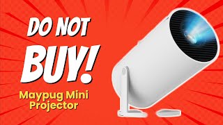 DONT BUY Maypug Mini Projector BEFORE WATCHING THIS VIDEO 🚫😱 [upl. by Maroney]