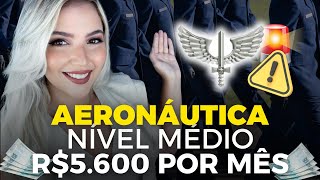 AERONÁUTICA abre PROCESSO SELETIVO NÍVEL MÉDIO PARA O BRASIL TODO  Mari Rel [upl. by Meldon573]