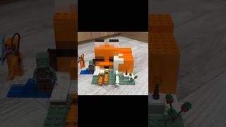 Lego Minecraft The Fox Lodge 21178 [upl. by Lawan]