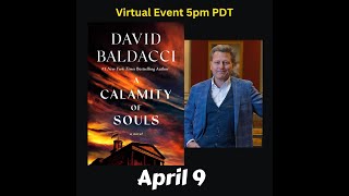 David Baldacci discusses A Calamity of Souls [upl. by Wilsey]